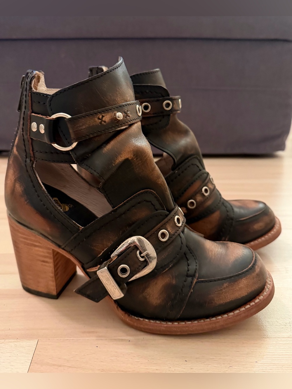 Freebird Brown Sonoma Bootie Women’s Size 8